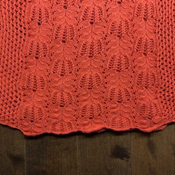 Unique! Handmade Crochet Long Sleeve Shirt - Picture 7 of 7